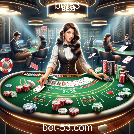 Explore o Mundo do Cassino Ao Vivo no Bet53